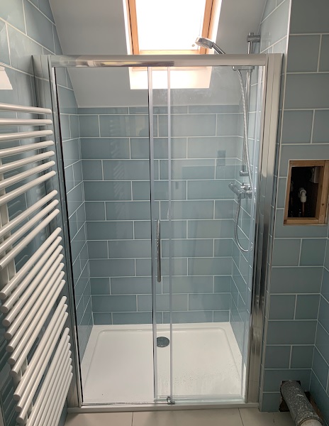 shower installation plumber