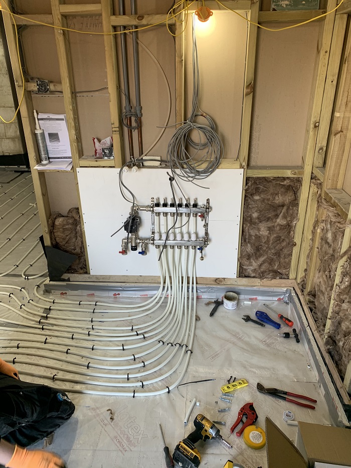 under floor heating repairs reading