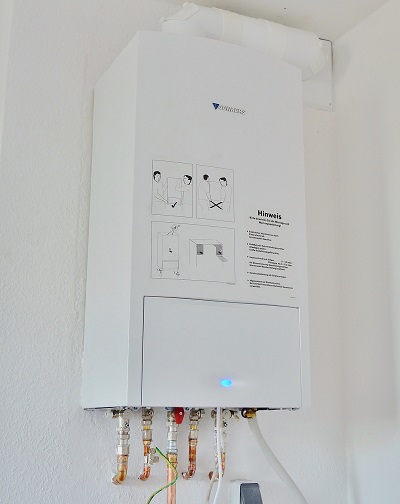 gas boiler safety check reading